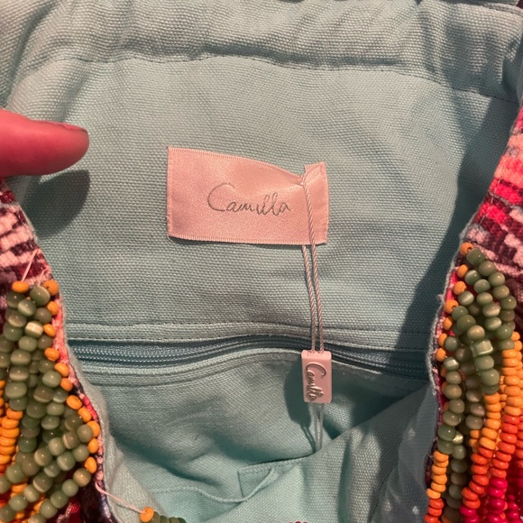 COPY - Camilla Backpack with gorgeous beading and detailing main image 6